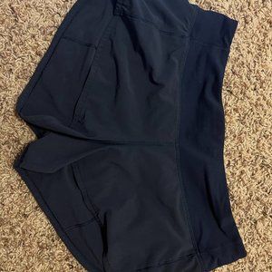 Lululemon Speed Up Shorts (Navy) - Size 4
